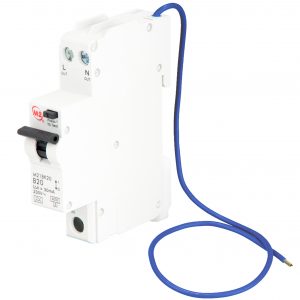 20 A 1 Mod DP Compact RCBO 6kA B Curve 30mA Type A - Image 1