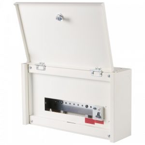 12 Way 63 A 30mA Type A RCD Incomer Metalclad Consumer Unit