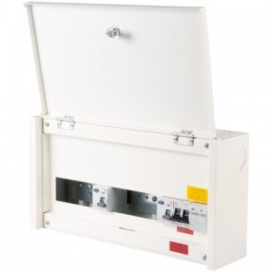 6 + 6 Dual Type A RCD Metalclad Consumer Unit with T2 SPD - Image 1