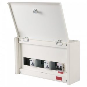 10 Way Flexible Dual Type A RCD High Integrity Metalclad Consumer Unit - Image 1