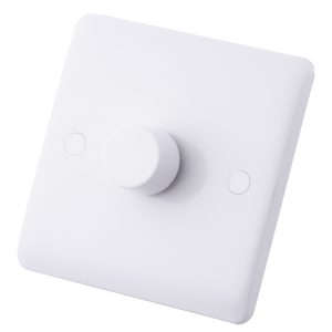 1 Gang 40-400W (5-150W) Intelligent Dimmer White