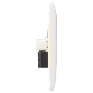 1 Gang Secondary Telephone Socket White - Image 4