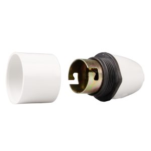 T2 BC Lampholder White - Image 1
