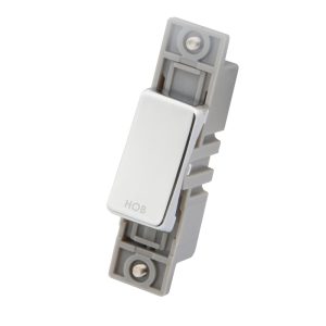 10A DP Switch Module Printed Hob Polished Stainless Steel - Image 1