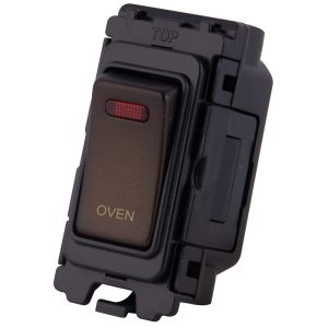20A DP Switch Neon Grid Module Printed Oven Dark Bronze - Image 1