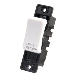 10A Double Pole Switch Module marked Fridge Freezer - Image 1